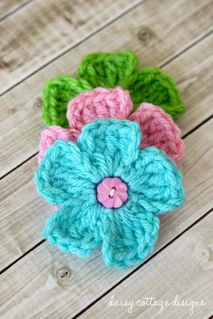 crochet daisy pattern Daisy Cottage Designs