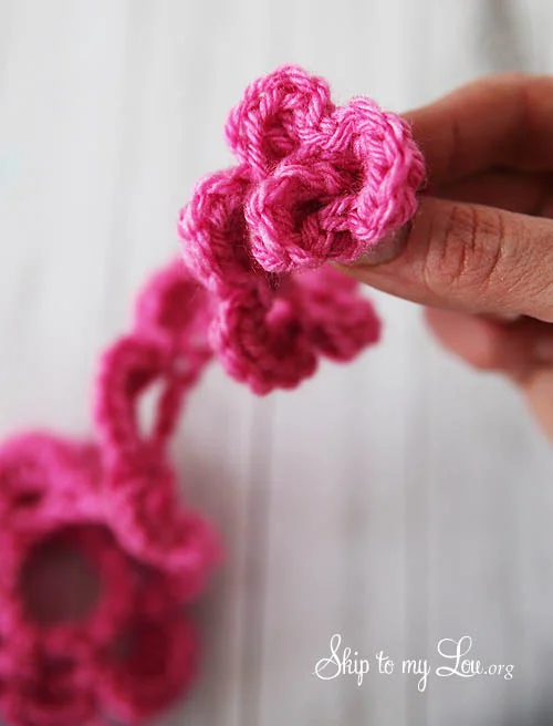 easy crochet flower tutorial