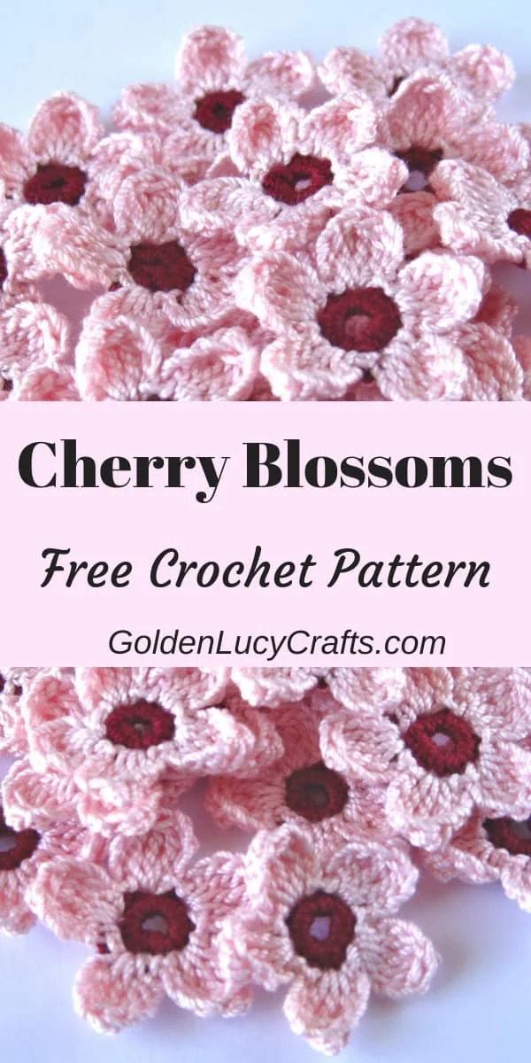 Cherry Blossoms Crochet Pattern