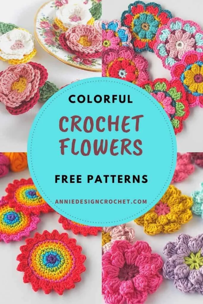 Gerbera Crochet Flowers – Free Crochet Pattern