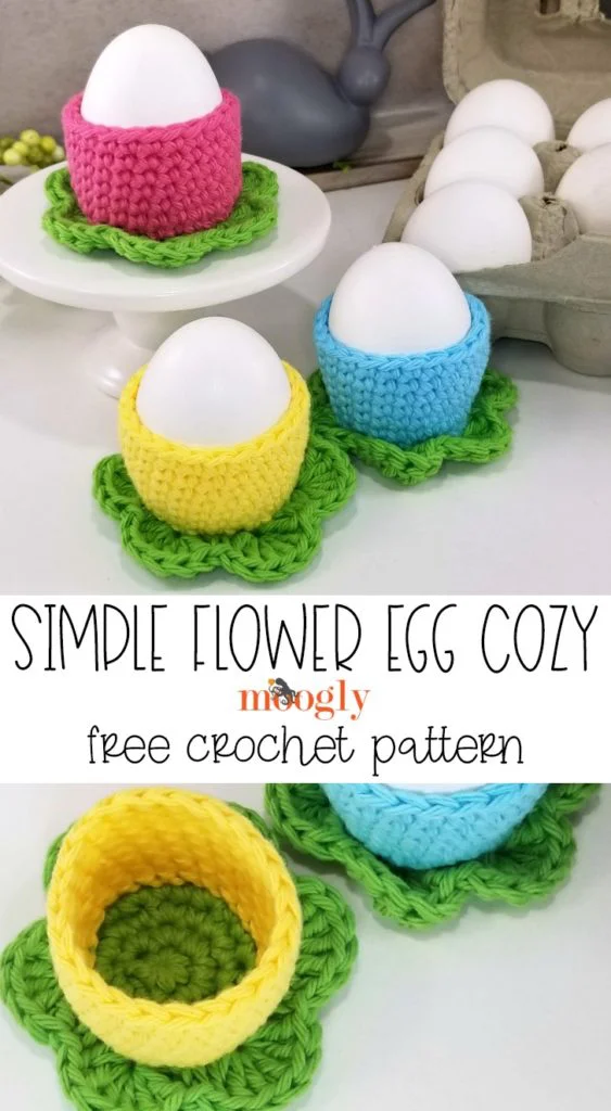 Simple Flower Egg Cozy