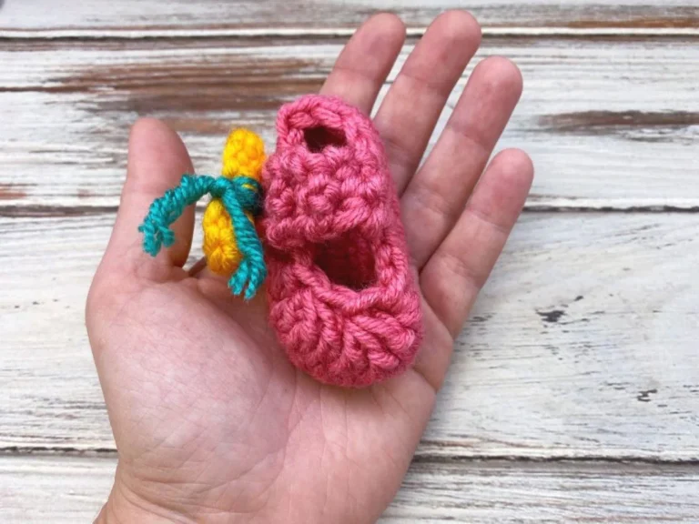 Crochet Butterfly Booties