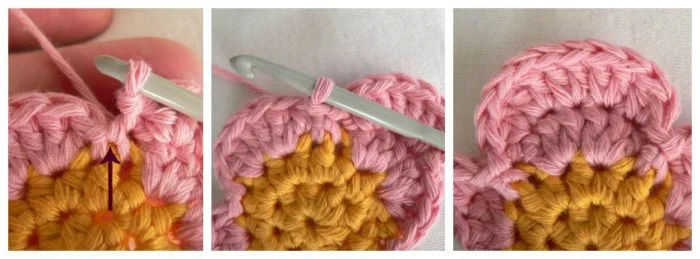 Simple Crochet Flower Lookatwhatimade