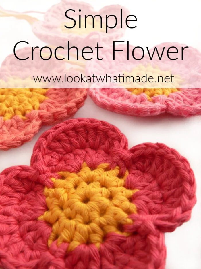 Simple Crochet Flower