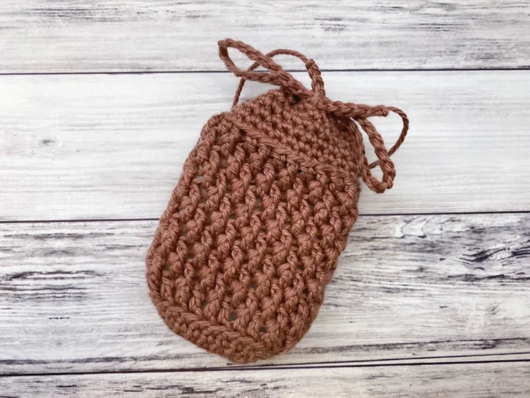 Textured Crochet Soap Saver (Free Pattern)