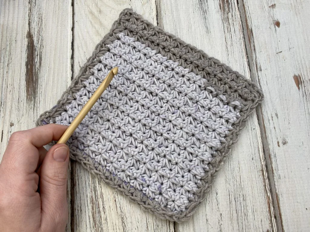 Trinity Stitch Wash Cloth - Free Crochet Pattern