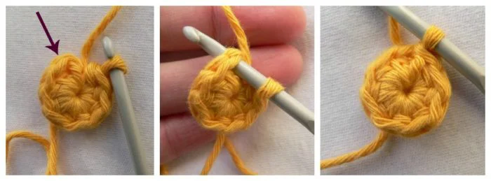 Simple Crochet Flower Lookatwhatimade