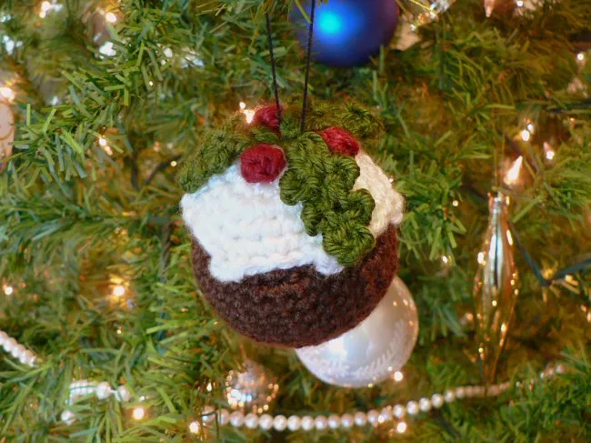 Christmas Pudding crochet pattern Blog
